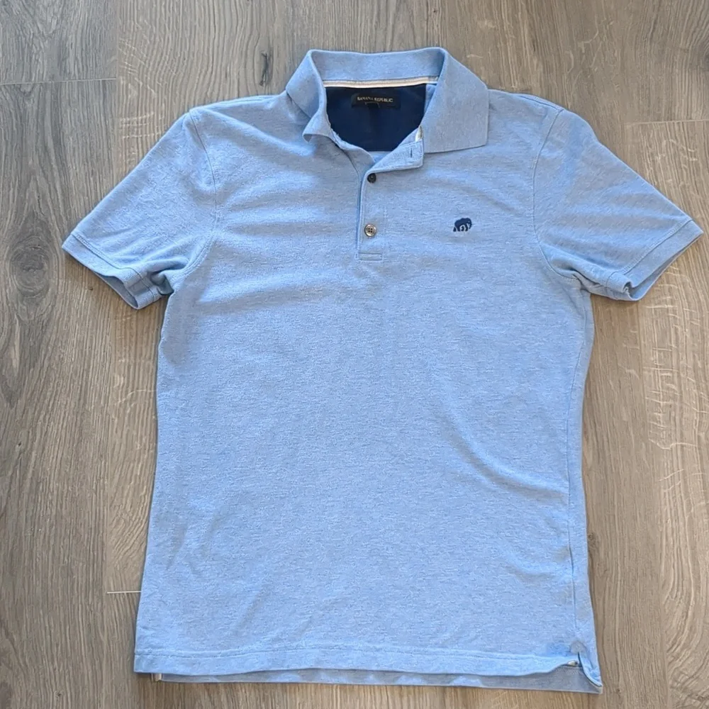 Banana Republic light blue polo